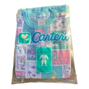 Vintage NEW Carter’s Infant/Toddler Footed Pajama’s NOS Made in USA Size 4 YR.